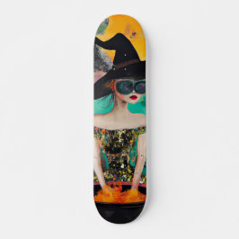 Skateboard da Bruxa Legal Funky