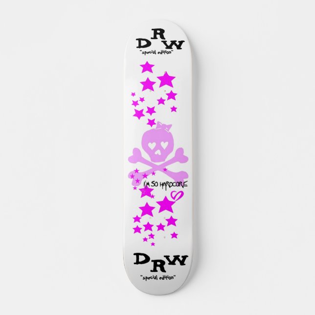 Skateboard da Delaney - Personalizado (Frente)