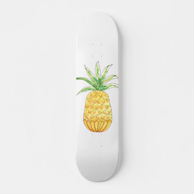 Skateboard de Abacaxi (Frente)