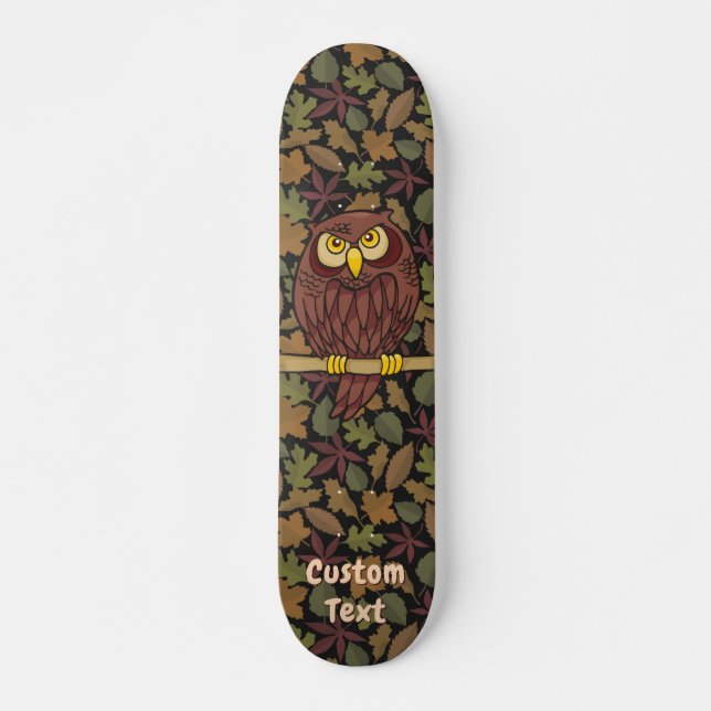 Skateboard de Cartoon da Coroa (Frente)