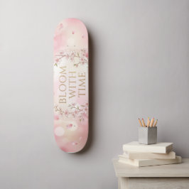 Skateboard de Cerejeira Estética -