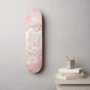 Skateboard de Cerejeira Estética -