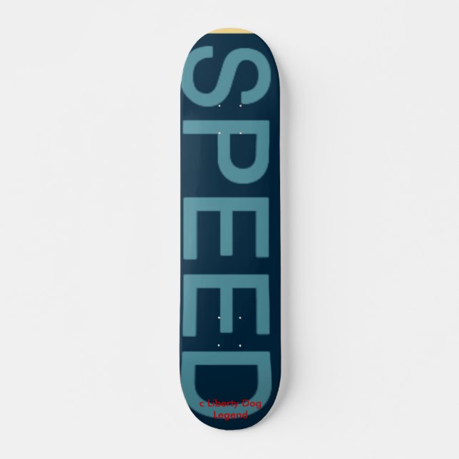 SKATEBOARD DE COMPETIÇÃO PROFISSIONAL SPEED LIBERT (Frente)
