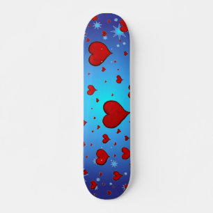 Skateboard de Corações