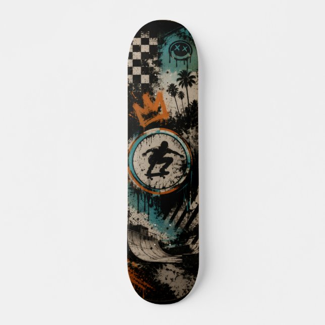 Skateboard de Derrapagem de Rua (Frente)