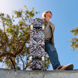 Skateboard de Diamante Brilhante
