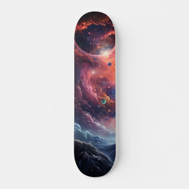 Skateboard de Espaço Profundo (Frente)