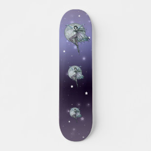 Skateboard de Fada Cósmica por Molly Harrison