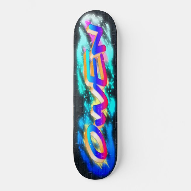 Skateboard de Graffiti Personalizado OWEN (Frente)
