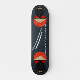 Skateboard de guerreiro Samurai
