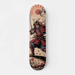 Skateboard de guerreiro Samurai