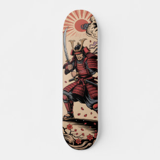 Skateboard de guerreiro Samurai