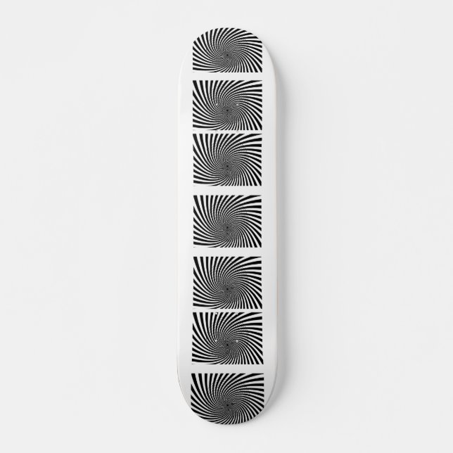 Skateboard de Op Art (Frente)