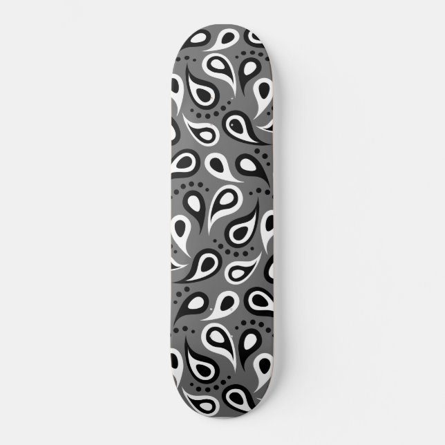 skateboard de paisley (Frente)