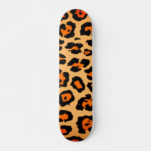 Skateboard de Pele de Guepardo