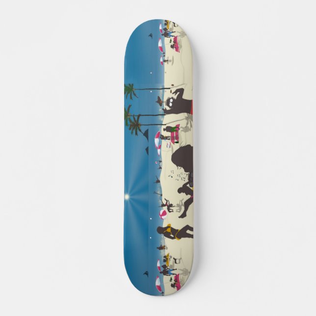Skateboard de praia (Frente)