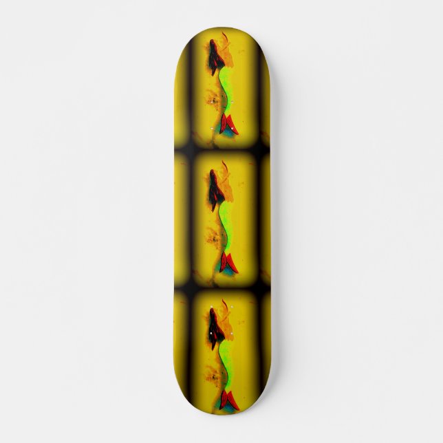 skateboard de sereia (Frente)
