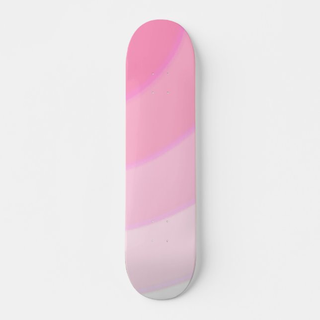 Skateboard de Sujeiras Rosa (Frente)