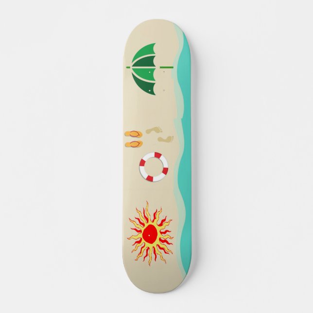 Skateboard de Verão (Frente)