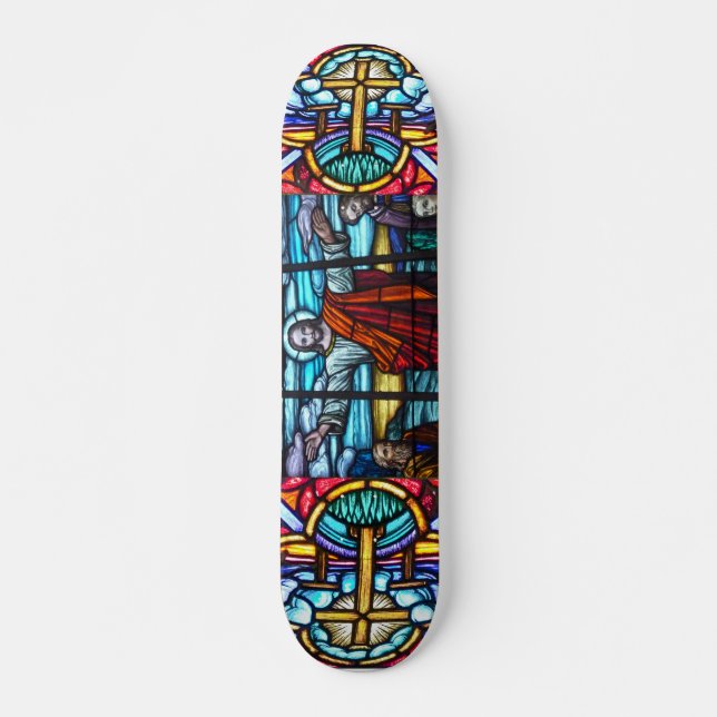 Skateboard de Vitral (Frente)