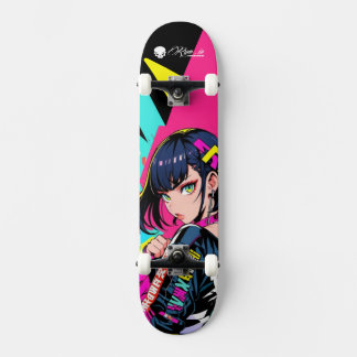Skateboard Deck - "Respect Women: Oriental Girl"