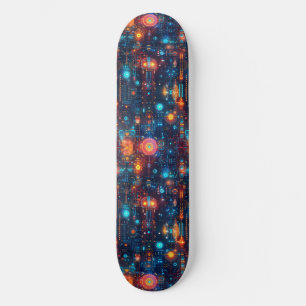 Skateboard Desenhado Japonês Anime Cyberpunk Legal