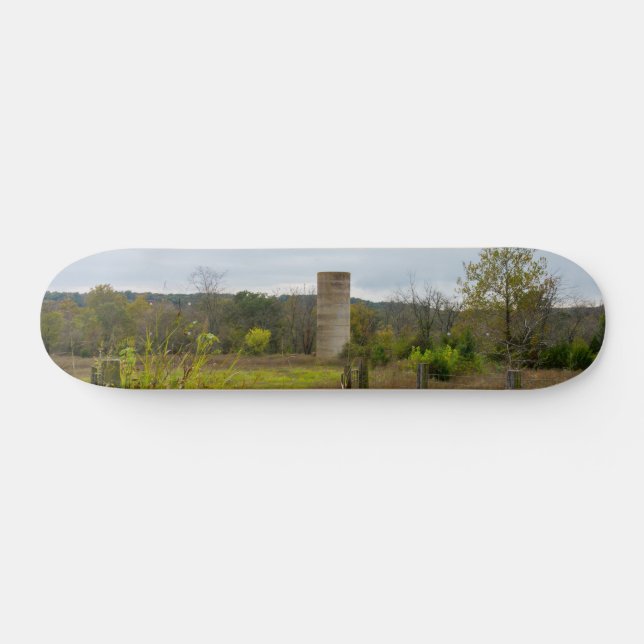 Skateboard do antigo Silo Landscape Country (Horz)