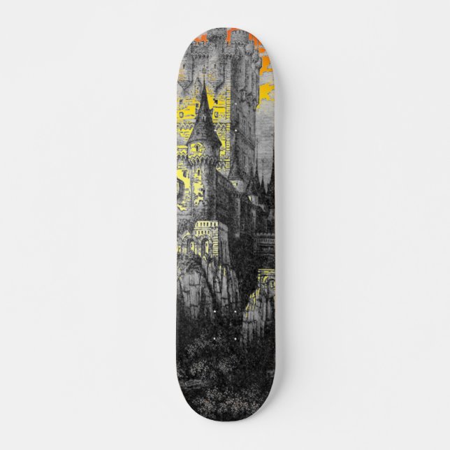 Skateboard do Castelo Medieval (Frente)