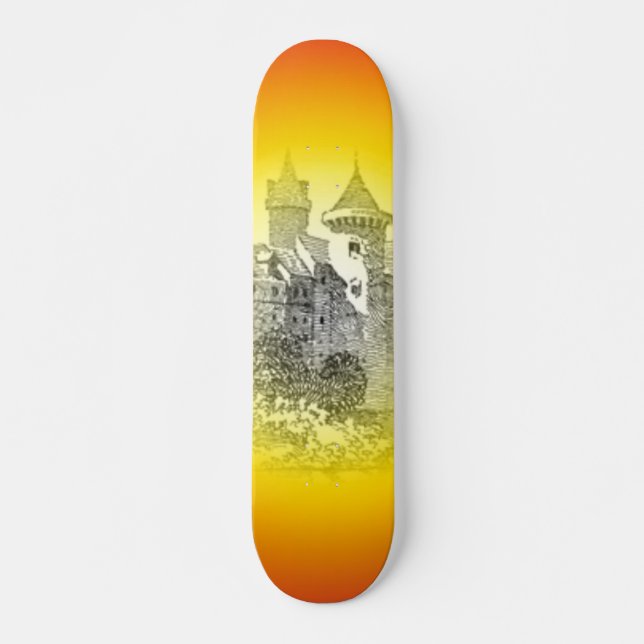 Skateboard do Castelo Medieval (Frente)