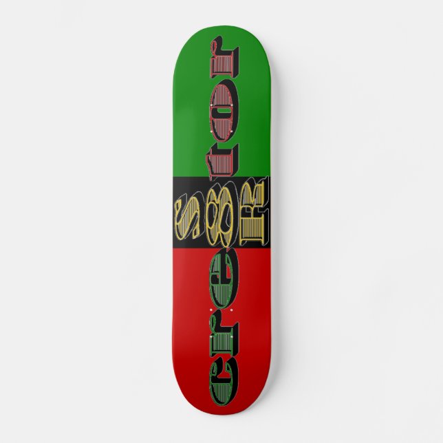 Skateboard do Criador S8R (Frente)