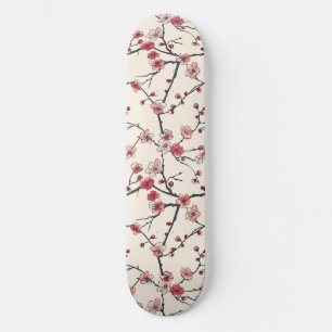 Skateboard do Flor de Cereja Japonês