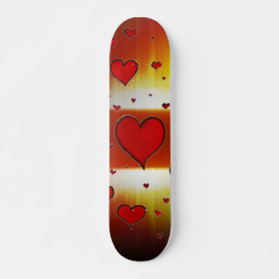Skateboard do Grupo de Corações