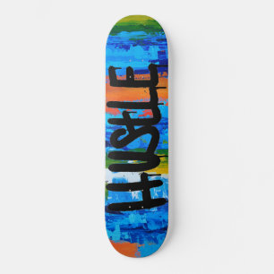 skateboard do Hustle abstrato