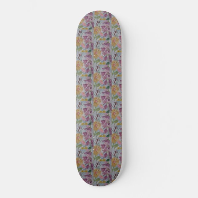 Skateboard do Jardim de Algodão Inglês (Frente)