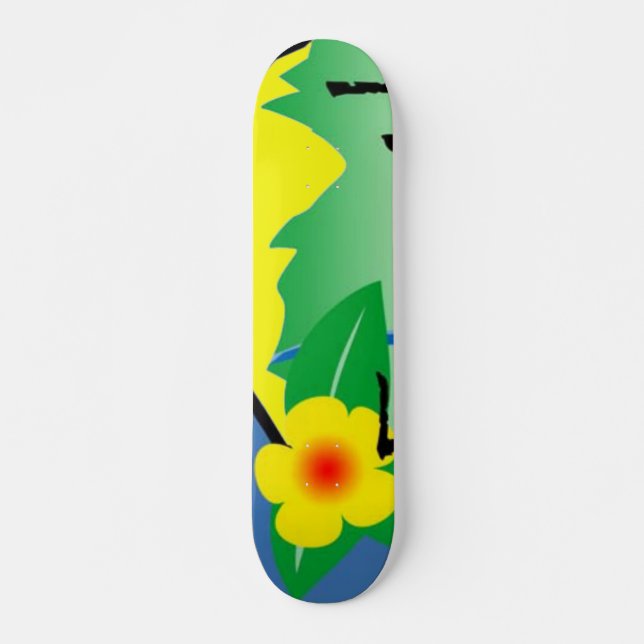 Skateboard do Mês da Terra (Frente)