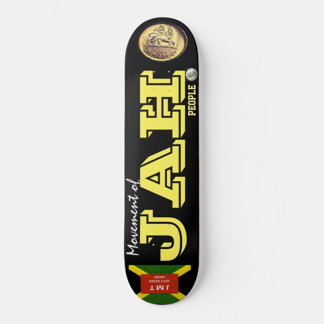 Skateboard do PESSOAS JAH (Frente)
