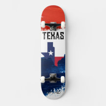 Skateboard do Texas Flag