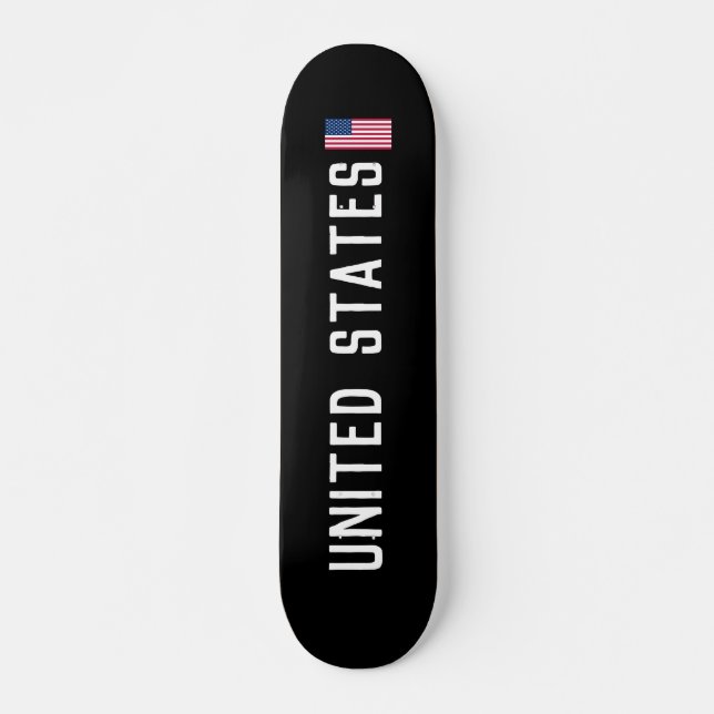 Skateboard dos Estados Unidos (Frente)