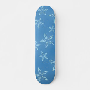 Skateboard dos Flakes de Neve
