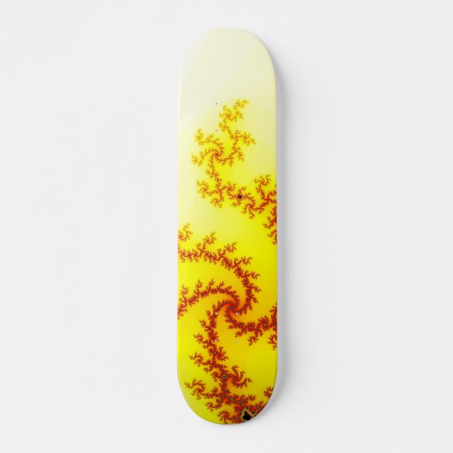 Skateboard Dragão Amarelo (Frente)