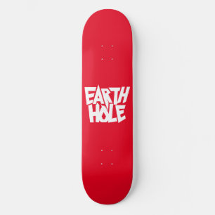 skateboard Earth Hole