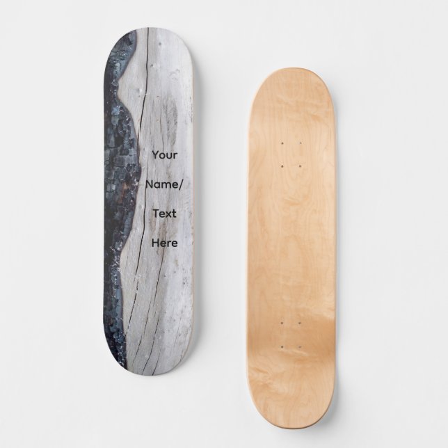 Skateboard em Chamas  (Frente)