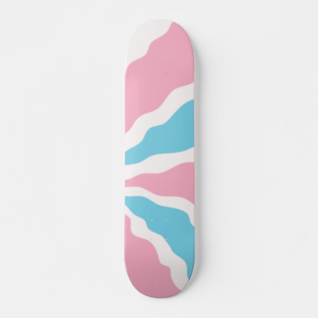 skateboard estilo redemoinho trans (Frente)