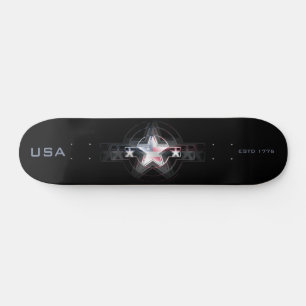 Skateboard EUA Estd. 1776