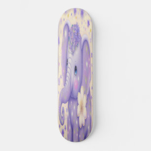 Skateboard Girly linda floreira elefante