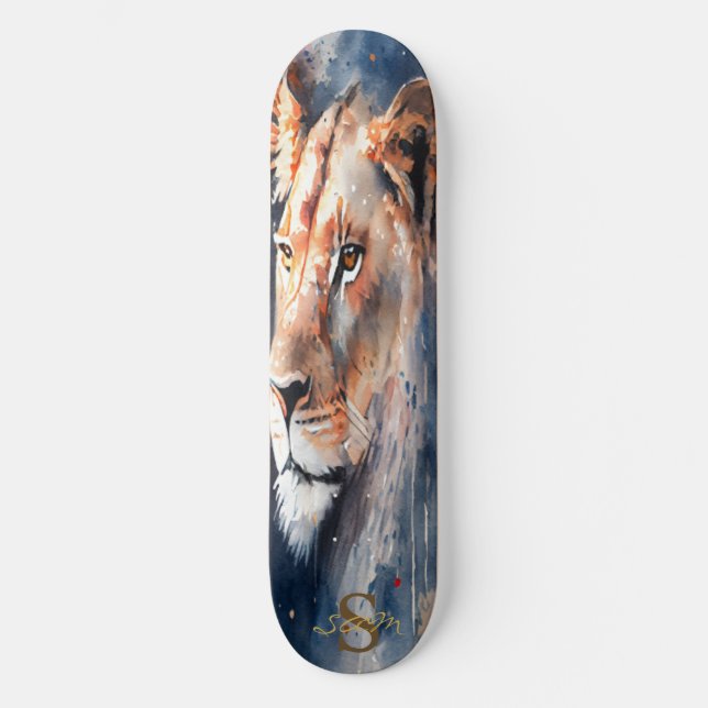 skateboard Grande senhora Rei Leão da Selva (Frente)
