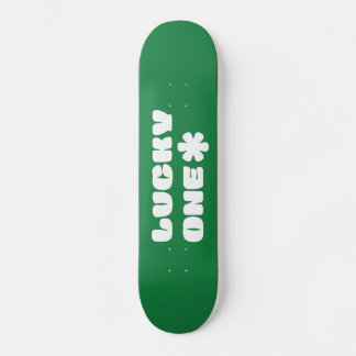 Skateboard Green Lucky One