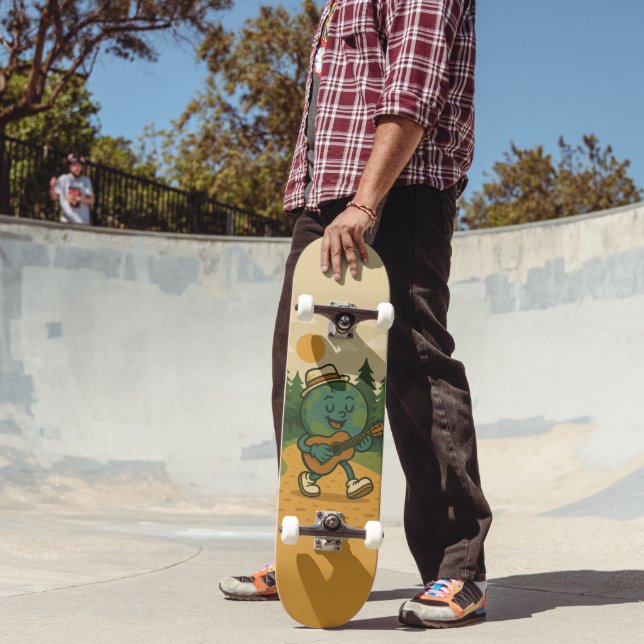 Skateboard Groovin’ Earth (Ao ar livre 2)