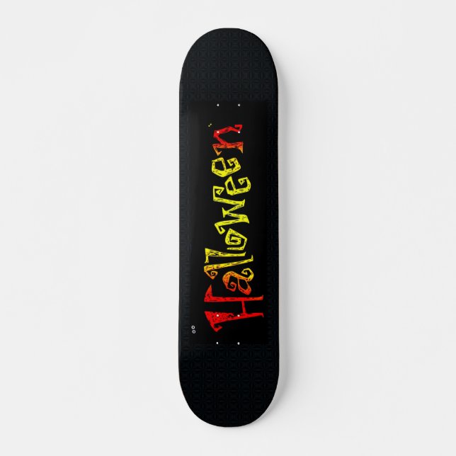 Skateboard Halloween (Frente)