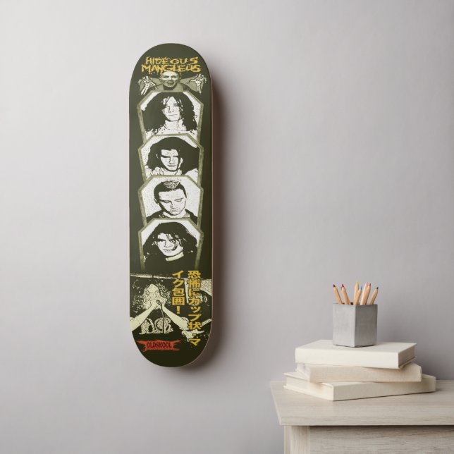 Skateboard Hideus Mangleus nº 1 (Arte de parede)